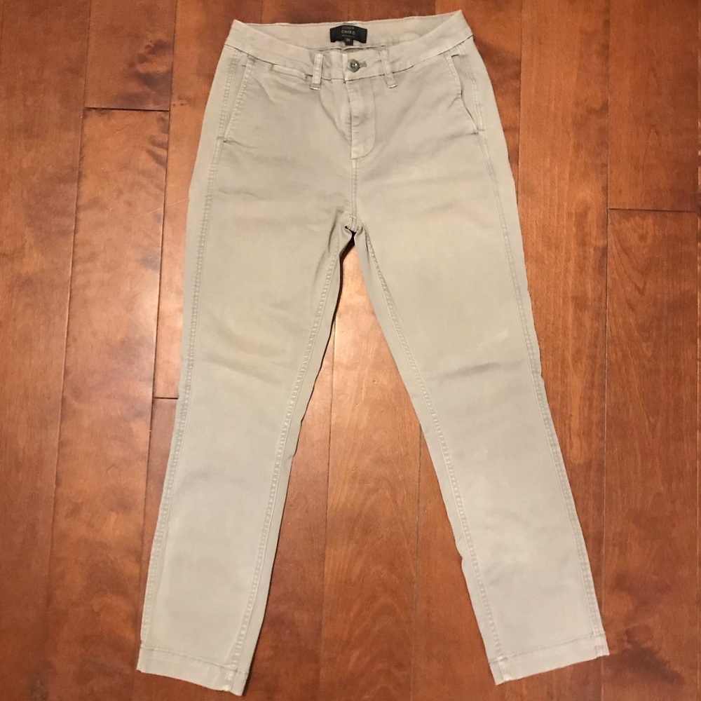 J. Crew gray chinos